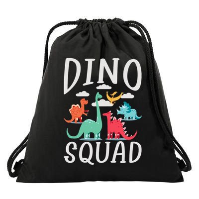 Dino Squad Fossils Dinsosaur Drawstring Bag