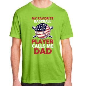 Dad Son Father Baseball Player Gift Adult ChromaSoft Performance T-Shirt