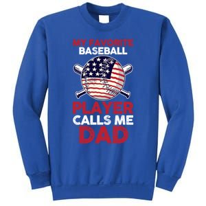 Dad Son Father Baseball Player Gift Sweatshirt