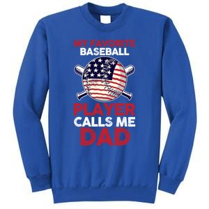 Dad Son Father Baseball Player Gift Tall Sweatshirt