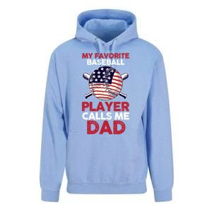 Dad Son Father Baseball Player Gift Unisex Surf Hoodie