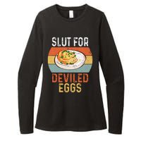 Design Slut For Deviled Eggs Womens CVC Long Sleeve Shirt