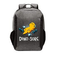 Dino Sore Funny Dinosaur Workout Gym Lifting Fitness Vector Backpack