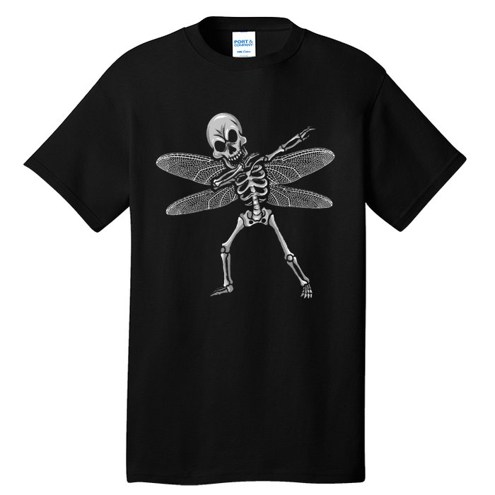 Dabbing Skeleton Fairy Funny Halloween GoblinCore Tall T-Shirt