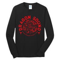 Dragon Sound Friends Through Eternity Red Print Tall Long Sleeve T-Shirt