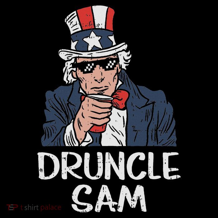 Druncle Sam Funny Uncle Sam Beer 4th Of July Party Drinking Sweatshirt