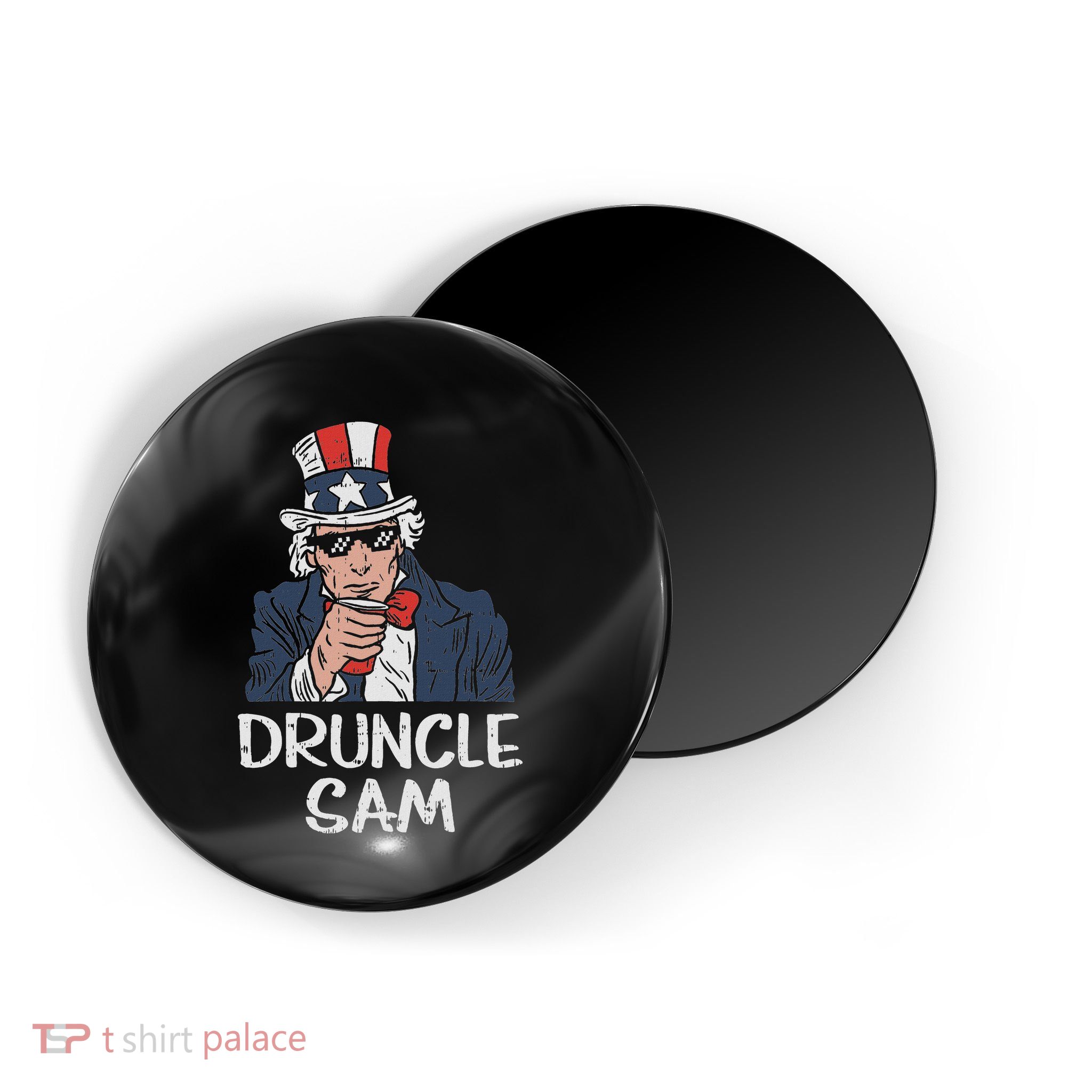 Druncle Sam Funny Uncle Sam Beer 4th Of July Party Drinking Magnet