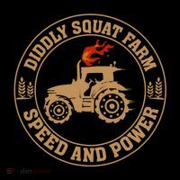 Diddly Squat Farm Perfect Tractor Speed And Power T-Shirt