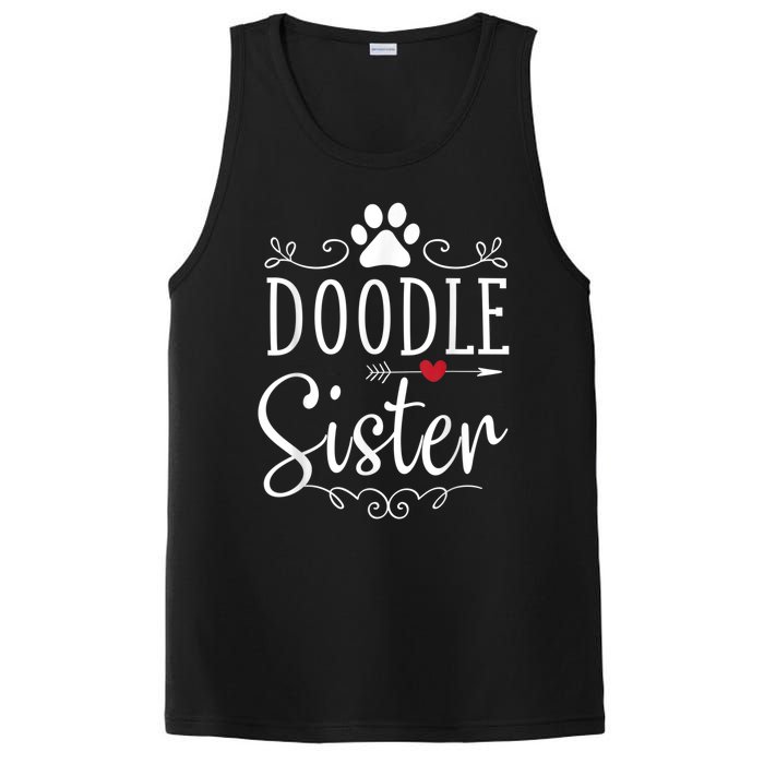 Doodle Sister Funny Doodle Lover Outfit PosiCharge Competitor Tank