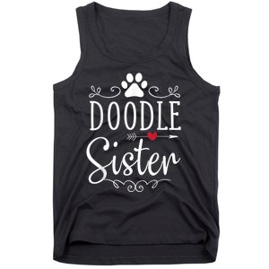 Doodle Sister Funny Doodle Lover Outfit Tank Top