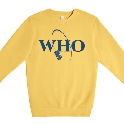 DrWho Sci Fi Show Fan Premium Crewneck Sweatshirt