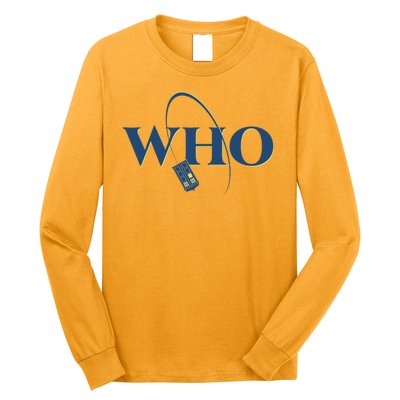 DrWho Sci Fi Show Fan Long Sleeve Shirt