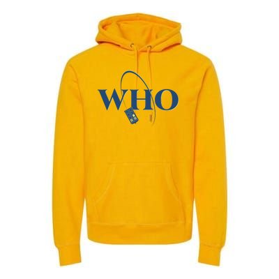 DrWho Sci Fi Show Fan Premium Hoodie