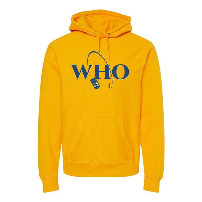 DrWho Sci Fi Show Fan Premium Hoodie