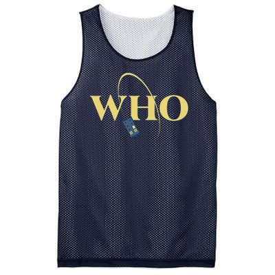 DrWho Sci Fi Show Fan Mesh Reversible Basketball Jersey Tank