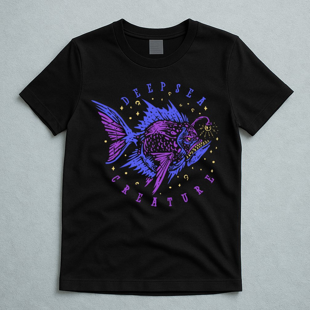 Deep Sea Fish Creature T-Shirt