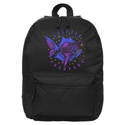 Deep Sea Fish Creature 16 in Basic Backpack