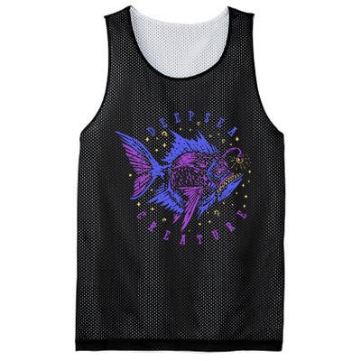 Deep Sea Fish Creature Mesh Reversible Basketball Jersey Tank