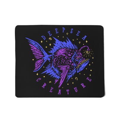 Deep Sea Fish Creature Mousepad