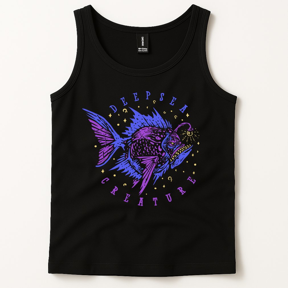 Deep Sea Fish Creature Tank Top