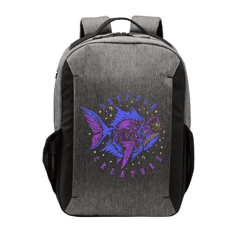 Deep Sea Fish Creature Vector Backpack