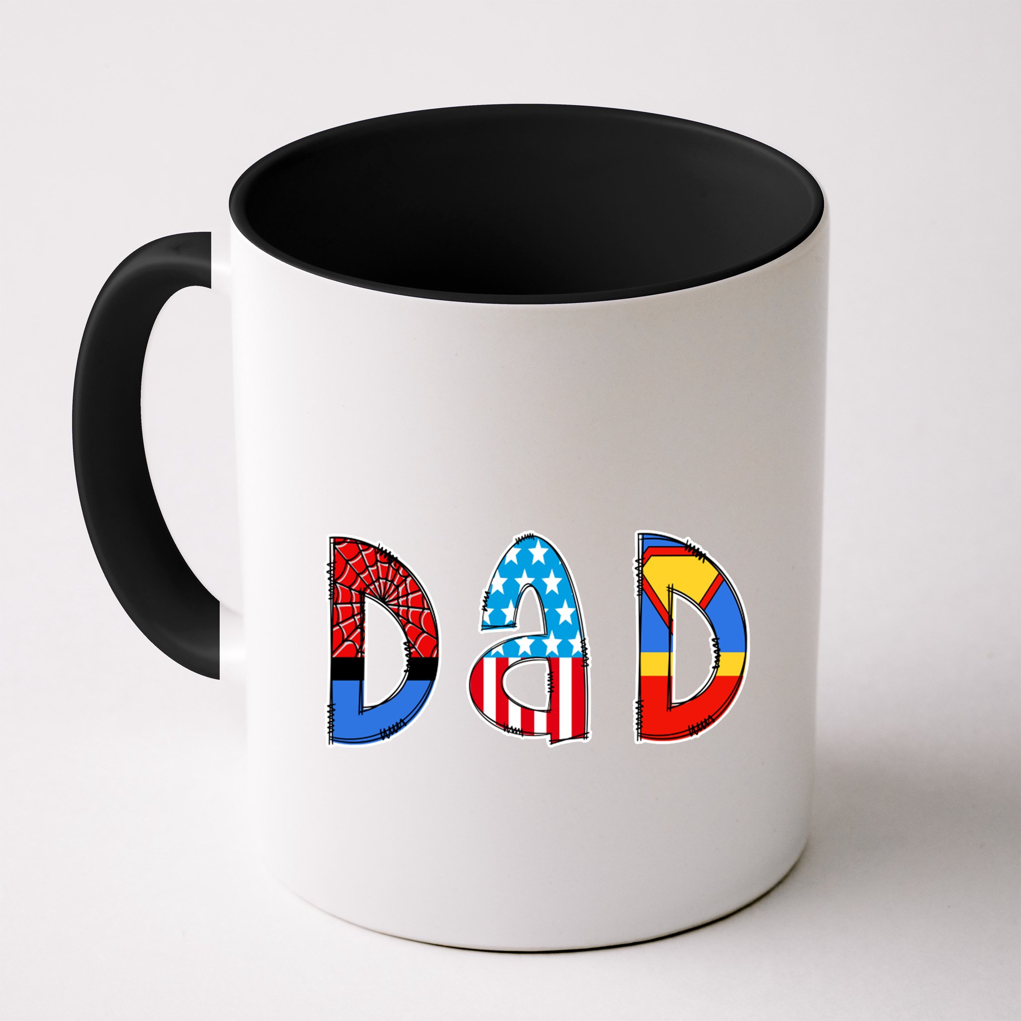 Dad Superhero Father's Day Gift Mug