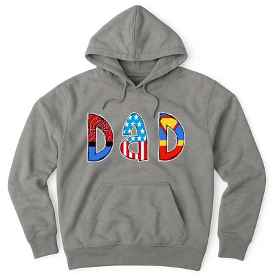 Dad Superhero Father's Day Gift Hoodie
