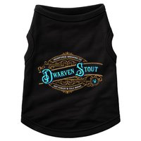 Dwarven Stout Funny Dwarf Beer Gamer Brewery Doggie Tank