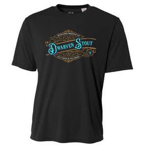 Dwarven Stout Funny Dwarf Beer Gamer Brewery Cooling Performance Crew T-Shirt