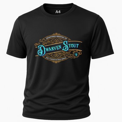 Dwarven Stout Funny Dwarf Beer Gamer Brewery Performance Shirt