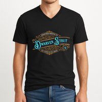 Dwarven Stout Funny Dwarf Beer Gamer Brewery V-Neck T-Shirt