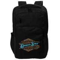 Dwarven Stout Funny Dwarf Beer Gamer Brewery Impact Tech Backpack