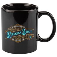 Dwarven Stout Funny Dwarf Beer Gamer Brewery 11oz C Handle Ceramic Mug