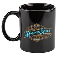 Dwarven Stout Funny Dwarf Beer Gamer Brewery 11oz C Handle Ceramic Mug