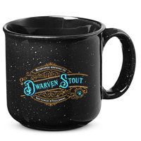 Dwarven Stout Funny Dwarf Beer Gamer Brewery 15oz Campfire Ceramic Mug