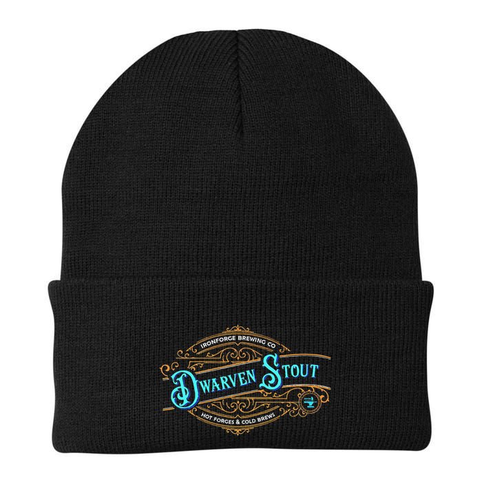 Dwarven Stout Funny Dwarf Beer Gamer Brewery Beanie