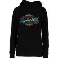 Dwarven Stout Funny Dwarf Beer Gamer Brewery Womens Funnel Neck Pullover Hood