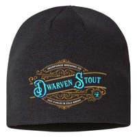 Dwarven Stout Funny Dwarf Beer Gamer Brewery Sustainable Beanie