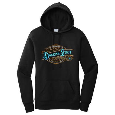Dwarven Stout Funny Dwarf Beer Gamer Brewery Women's Pullover Hoodie