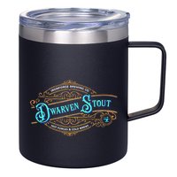 Dwarven Stout Funny Dwarf Beer Gamer Brewery 12oz Stainless Steel Coffee Mug