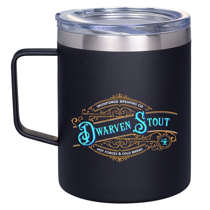 Dwarven Stout Funny Dwarf Beer Gamer Brewery 12oz Stainless Steel Coffee Mug