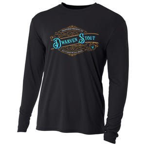 Dwarven Stout Funny Dwarf Beer Gamer Brewery Cooling Performance Long Sleeve Crew