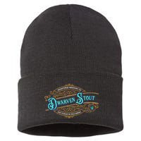 Dwarven Stout Funny Dwarf Beer Gamer Brewery Sustainable Knit Beanie