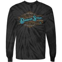 Dwarven Stout Funny Dwarf Beer Gamer Brewery Tie-Dye Long Sleeve Shirt