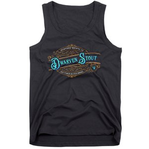 Dwarven Stout Funny Dwarf Beer Gamer Brewery Tank Top