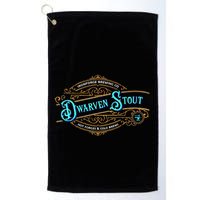 Dwarven Stout Funny Dwarf Beer Gamer Brewery Golf Towel
