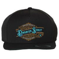 Dwarven Stout Funny Dwarf Beer Gamer Brewery Wool Snapback Cap