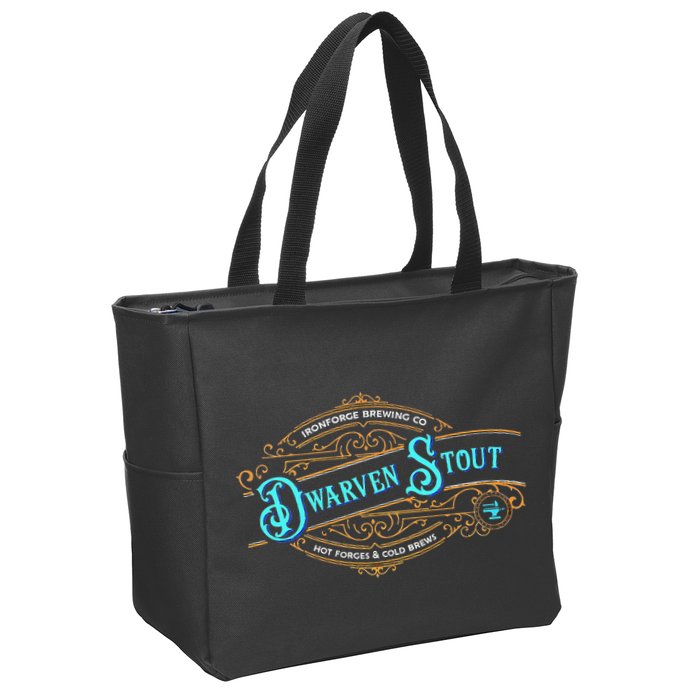 Dwarven Stout Funny Dwarf Beer Gamer Brewery Zip Tote Bag