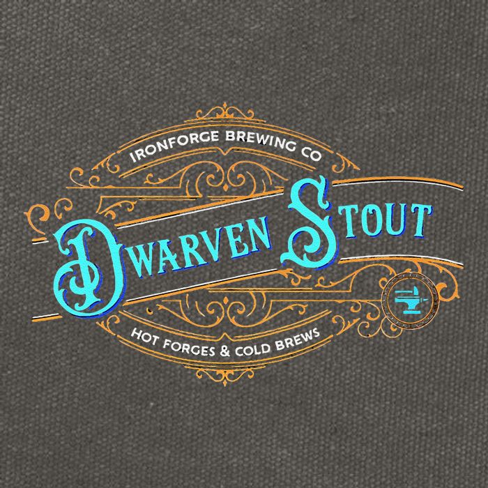 Dwarven Stout Funny Dwarf Beer Gamer Brewery Cotton Canvas Backpack