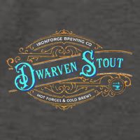 Dwarven Stout Funny Dwarf Beer Gamer Brewery Vector Backpack